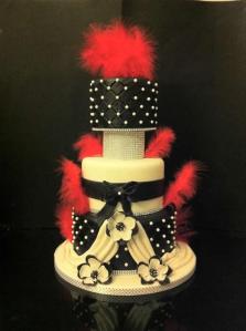 Glamour Italian Wedding Cake