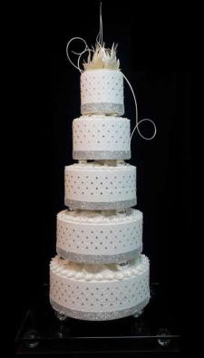 Glamour Italian Wedding Cake